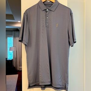 Johnnie-O Players Champion polo in navy and white